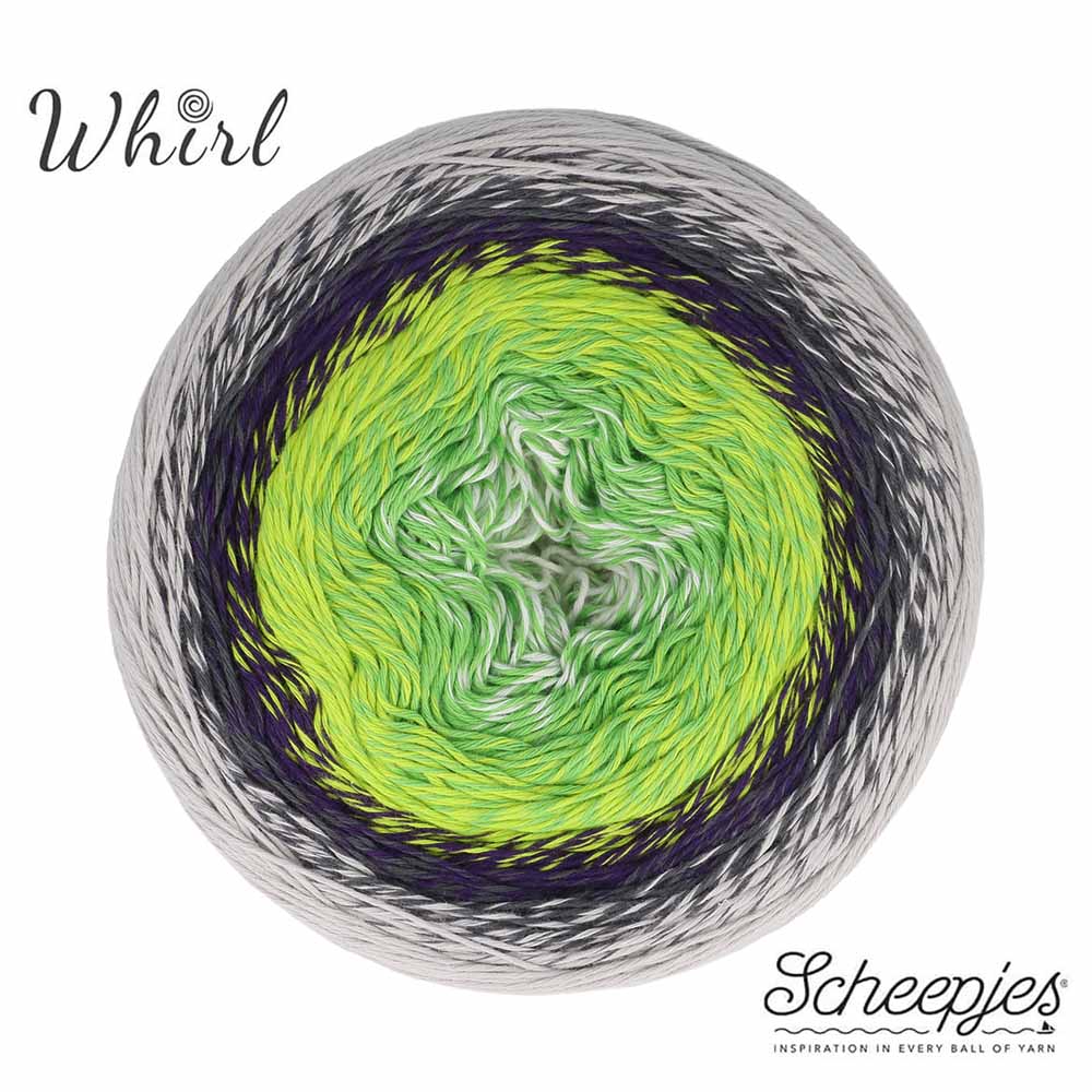 NEW!! Scheepjes Cotton Whirl 704 Pistachio Palette - 100% Organic Cotton