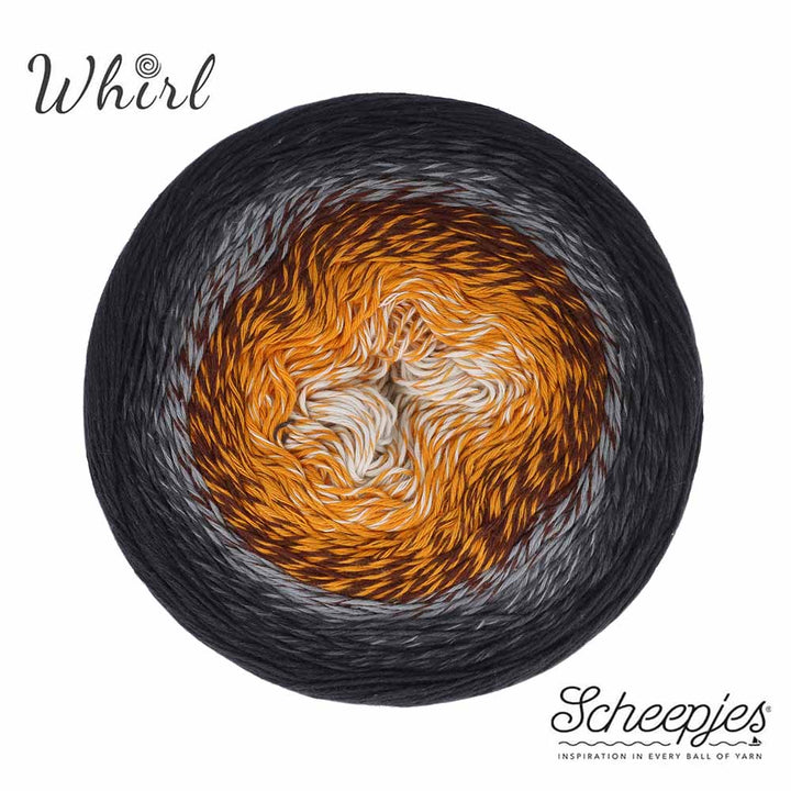 NEW!! Scheepjes Cotton Whirl  725 Night Sun - 100% Organic Cotton