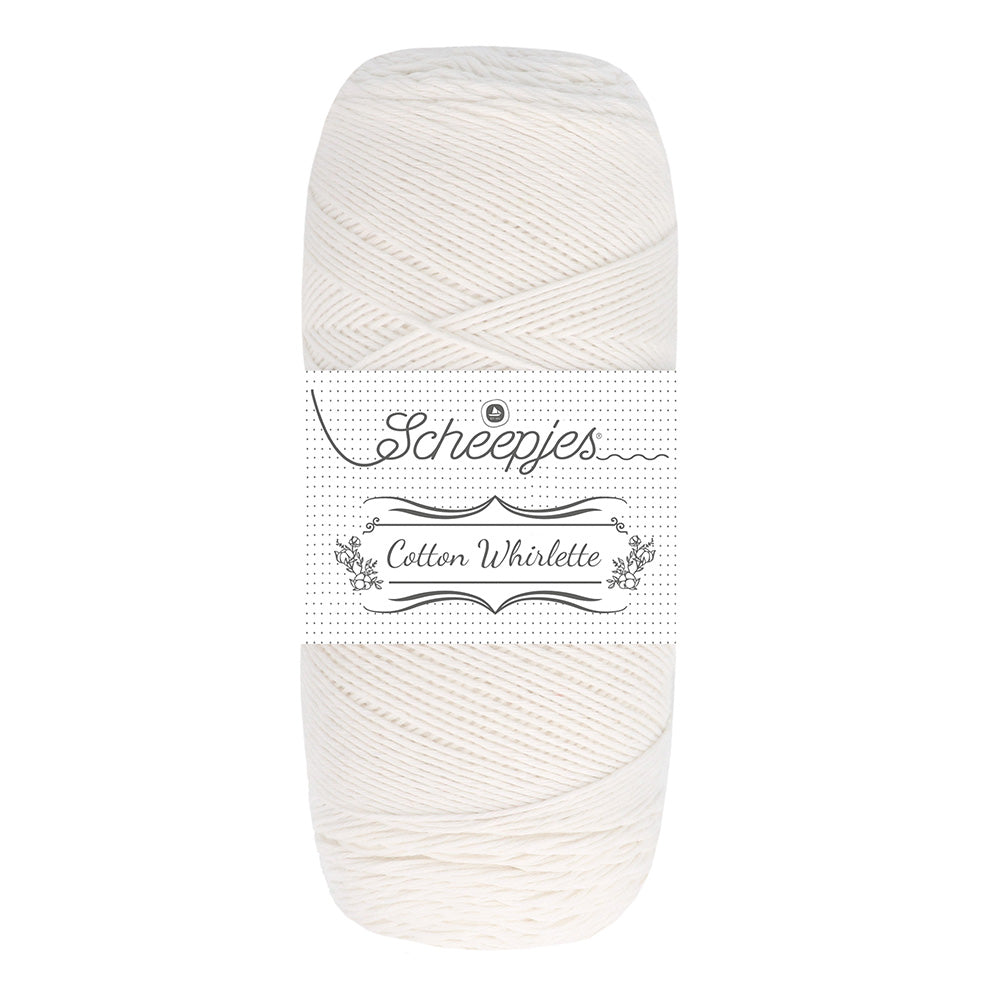 NEW!! Scheepjes Cotton Whirlette - 804 Cream