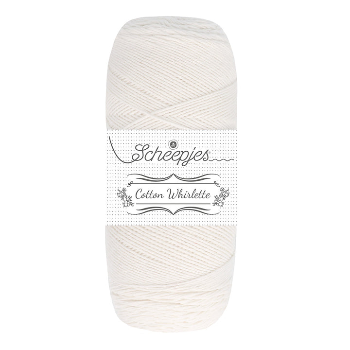 NEW!! Scheepjes Cotton Whirlette - 804 Cream