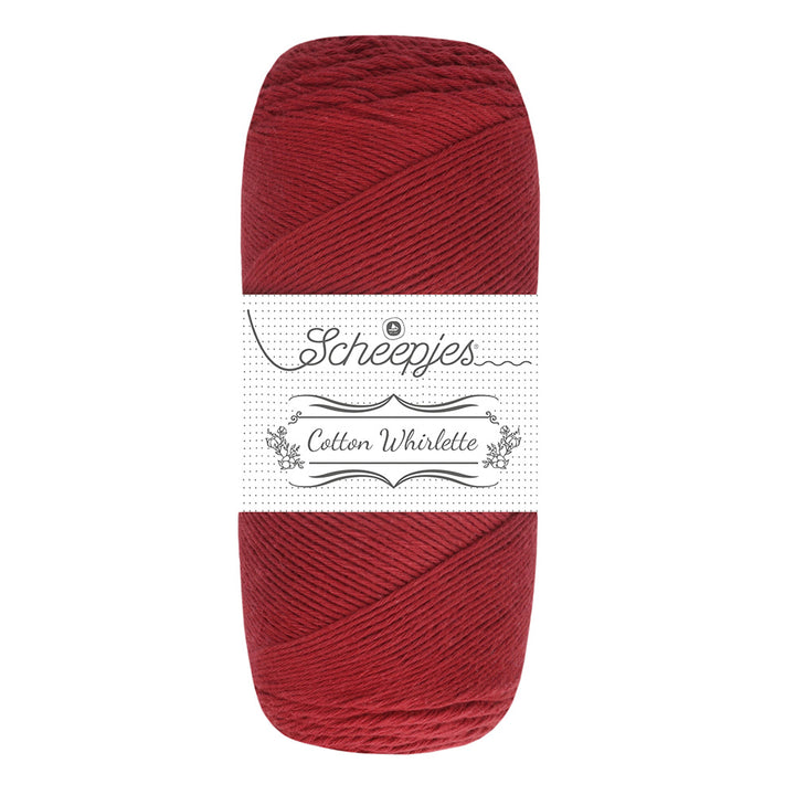 NEW!! Scheepjes Cotton Whirlette - 810 Cherry