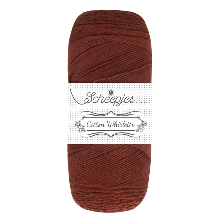 NEW!! Scheepjes Cotton Whirlette - 817 Chocolate