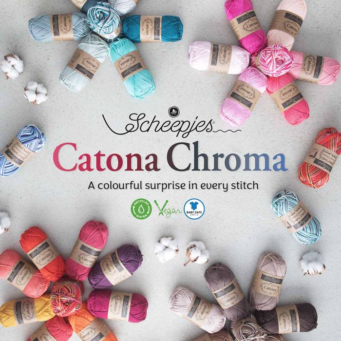 Scheepjes Catona Chroma 50gm - 026 Hibiscus