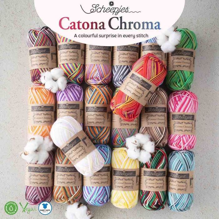 Scheepjes Catona Chroma 50gm - 009 Holly