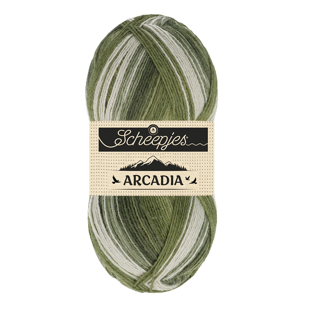 Scheepjes Arcadia Striped - 905 Rainforest