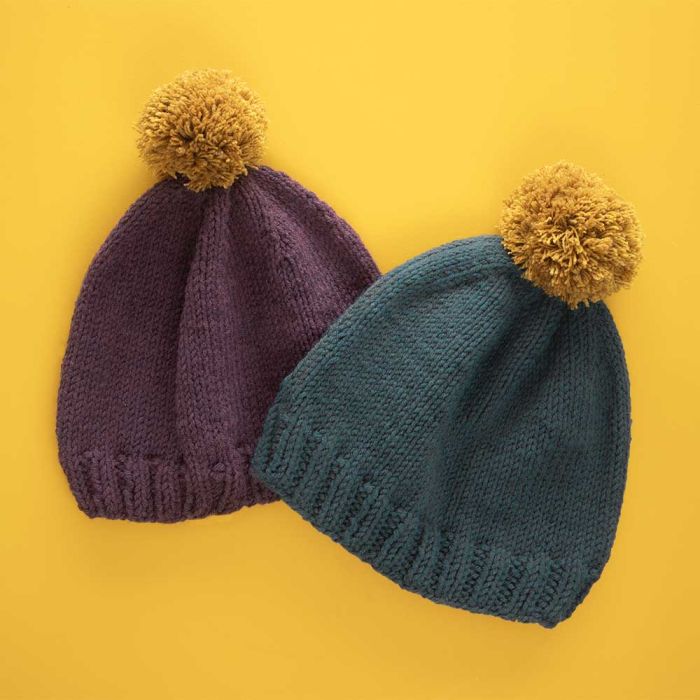 Scheepjes Basic Bobble Beanie Knit Kit