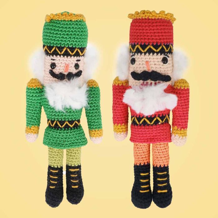 Scheepjes Nutcracker Crochet Kit Catona and Furry Tales