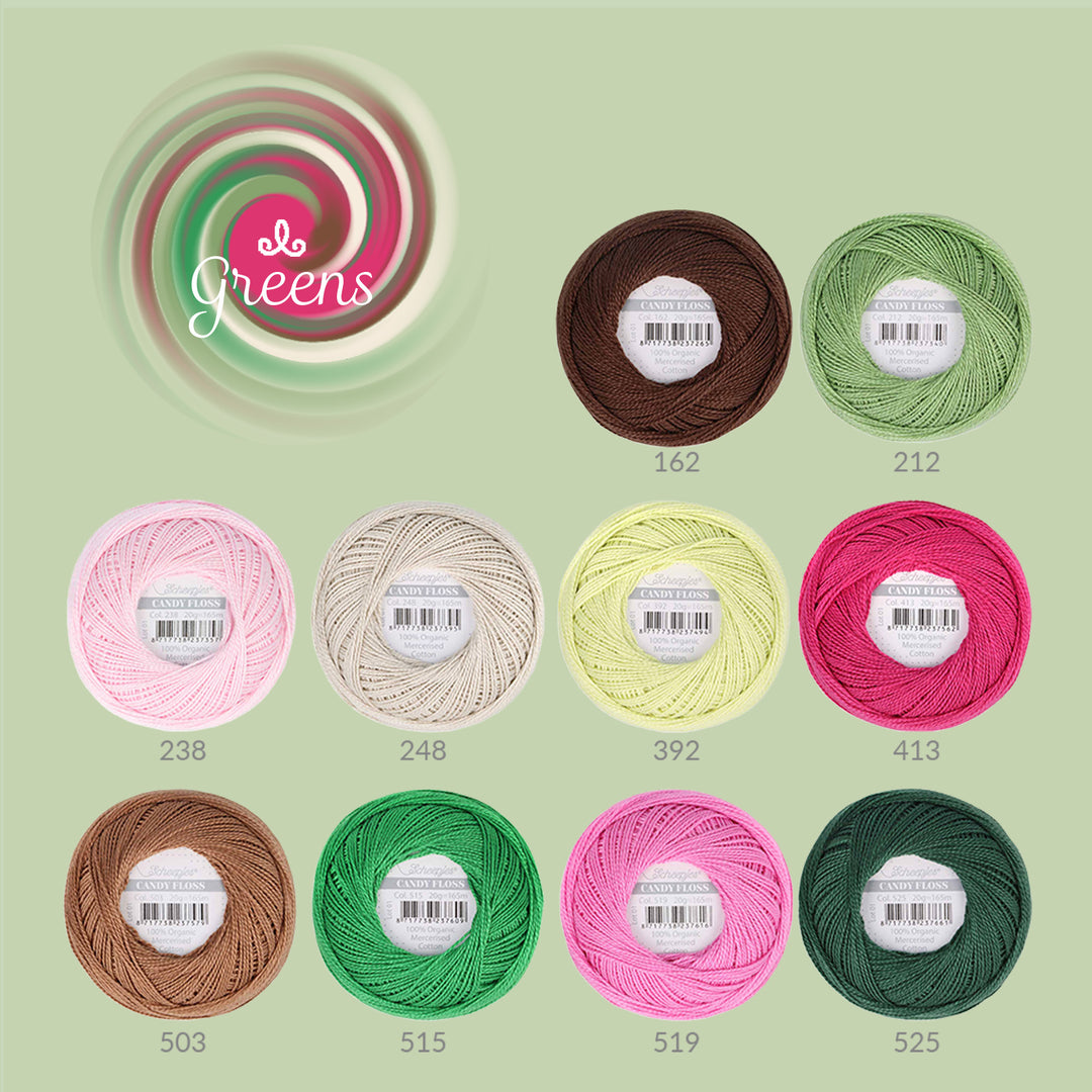 PREORDER Scheepjes Candy Floss Colour Packs - NEW Colourways