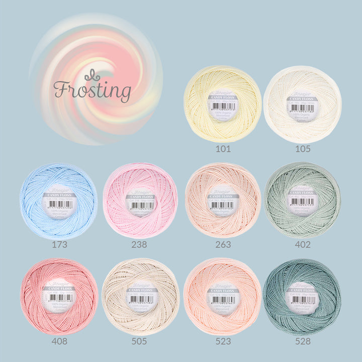 Scheepjes Candy Floss Colour Packs - NEW Colourways