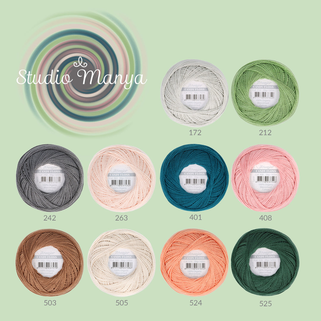 PREORDER Scheepjes Candy Floss Colour Packs - NEW Colourways