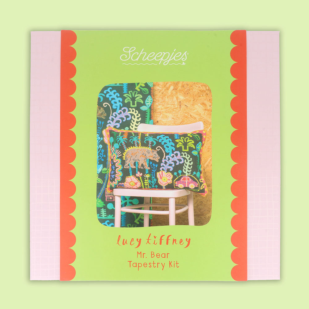 Scheepjes Lucy Tiffney Tapestry Kit - Mr. Bear