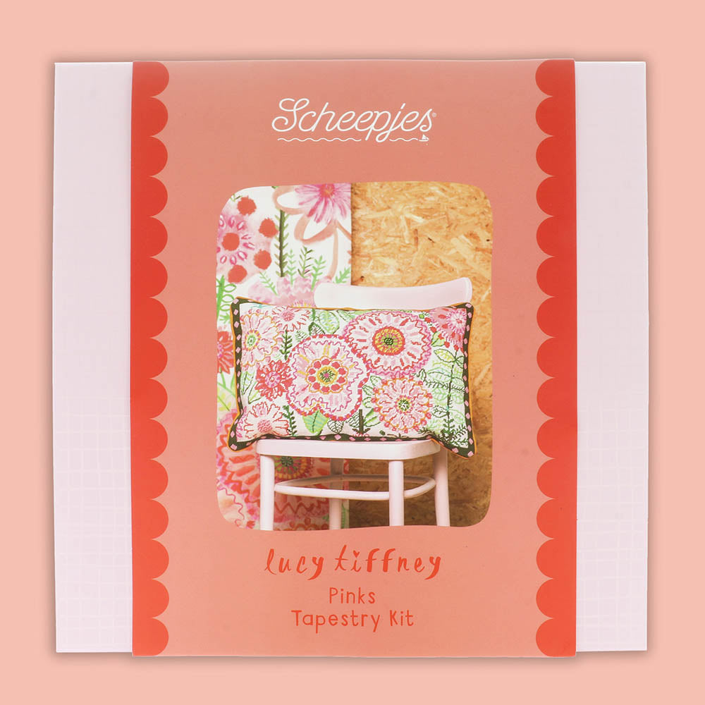 Scheepjes Lucy Tiffney Tapestry Kit - Pinks