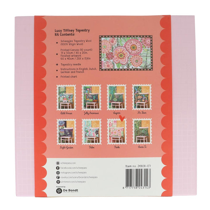 Scheepjes Lucy Tiffney Tapestry Kit - Pinks