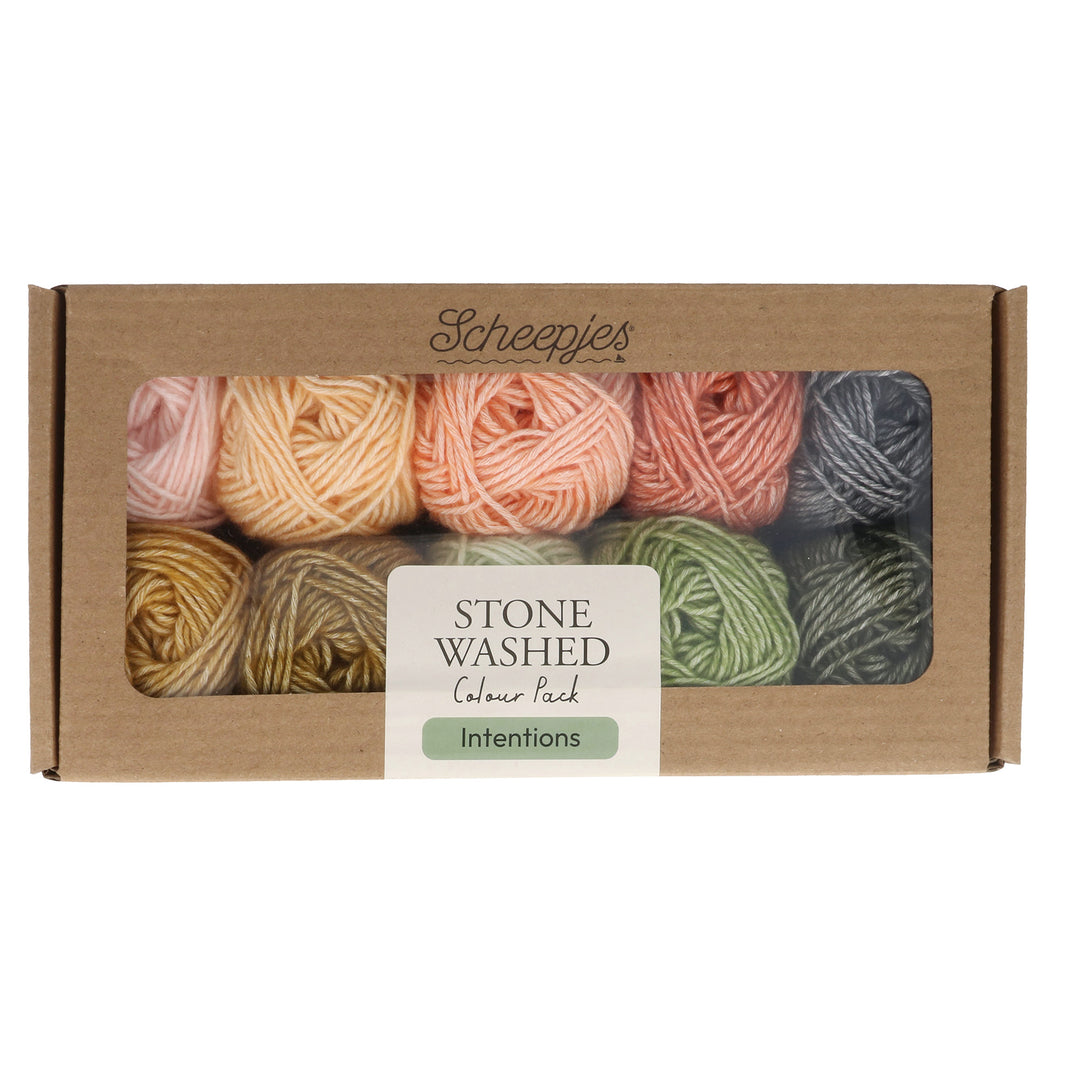 Scheepjes Stone Washed Colour Packs Mini 25gm Balls