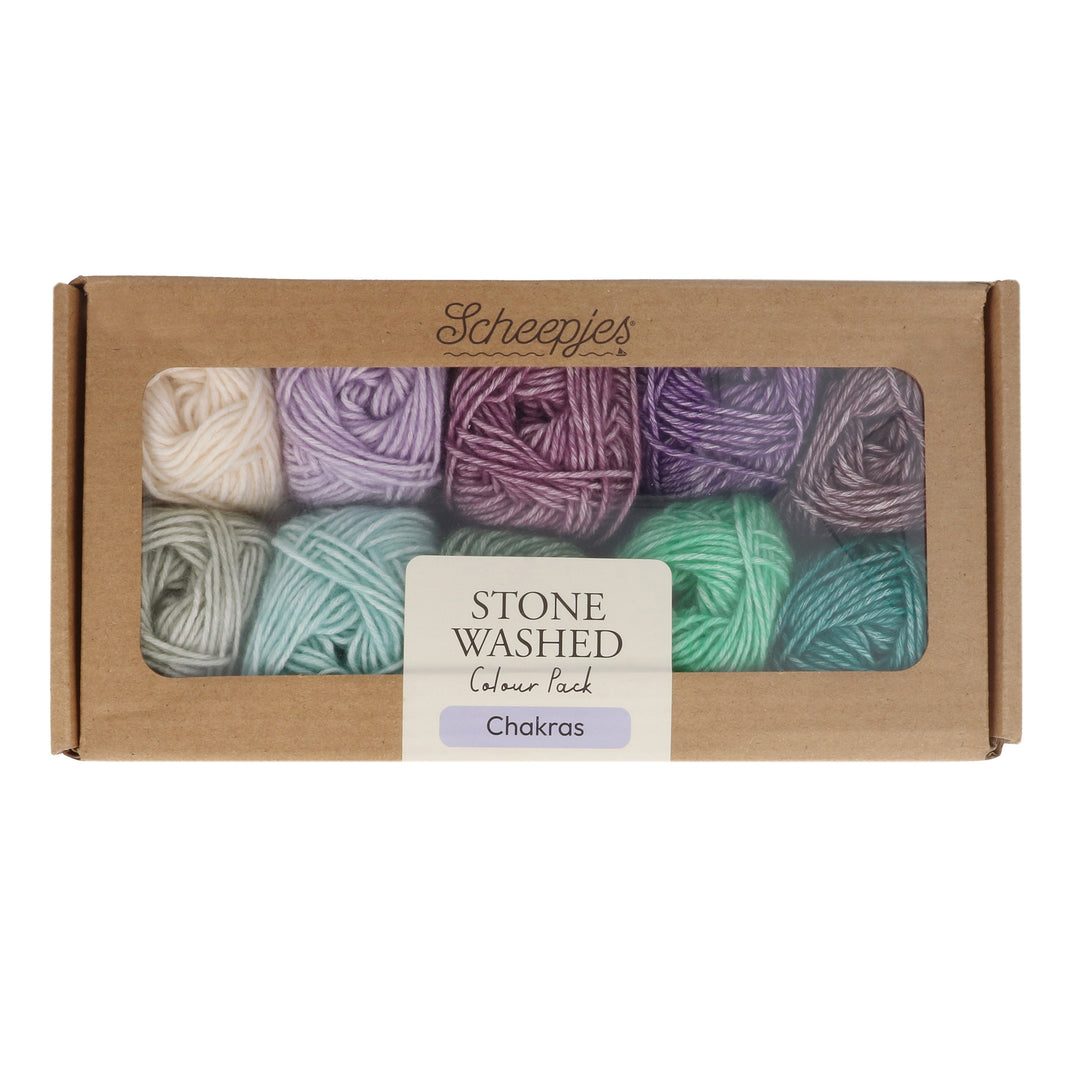 Scheepjes Stone Washed Colour Packs Mini 25gm Balls