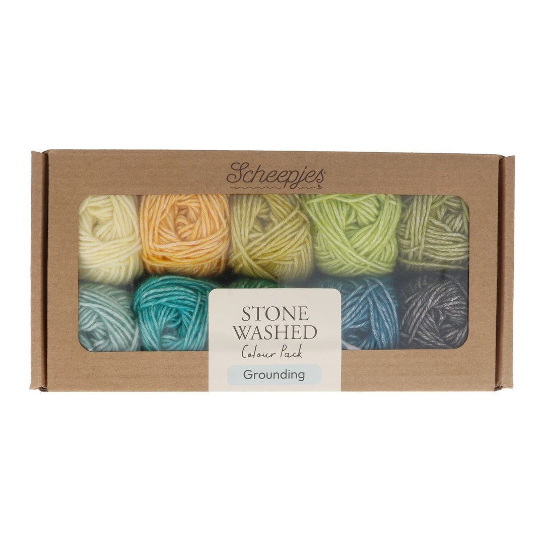 PREORDER NEW!! Scheepjes Stone Washed Colour Packs Mini 25gm Balls