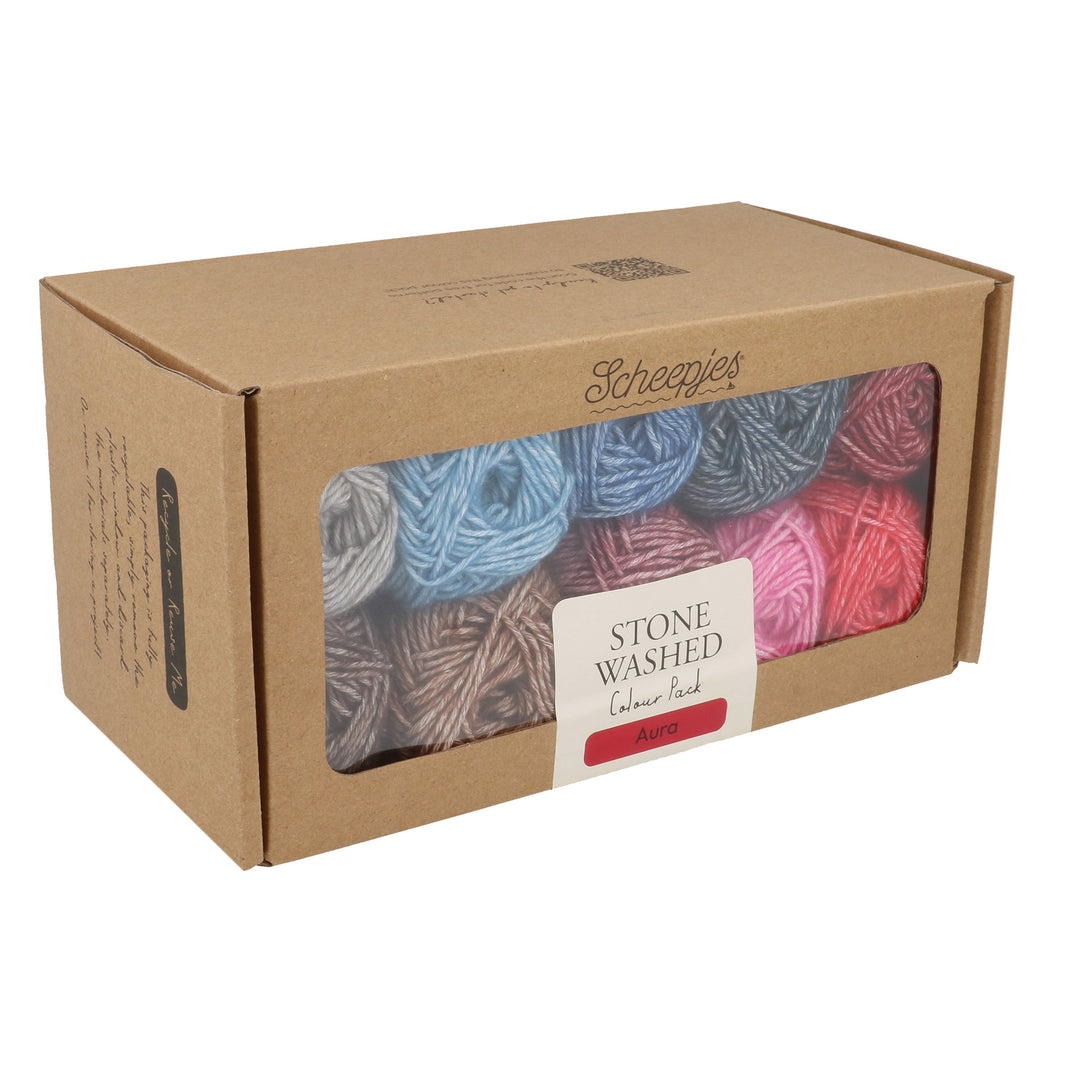 Scheepjes Stone Washed Colour Packs Mini 25gm Balls