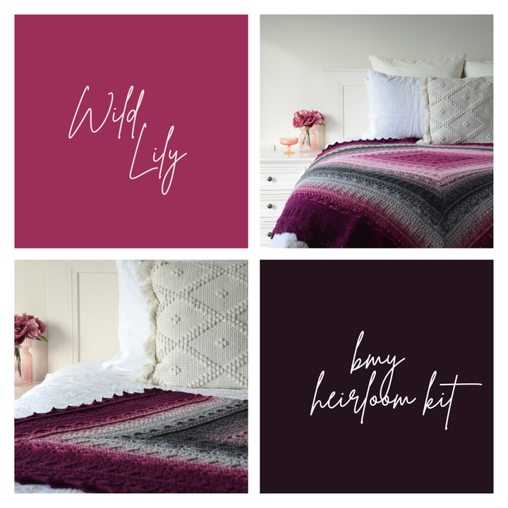 BMY Heirloom Yarn Pack - Wild Lily - AVAILABLE NOW