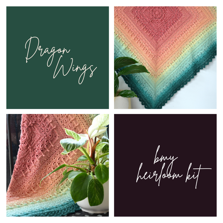 BMY Heirloom Yarn Pack - Lola Dragon Wings - AVAILABLE NOW