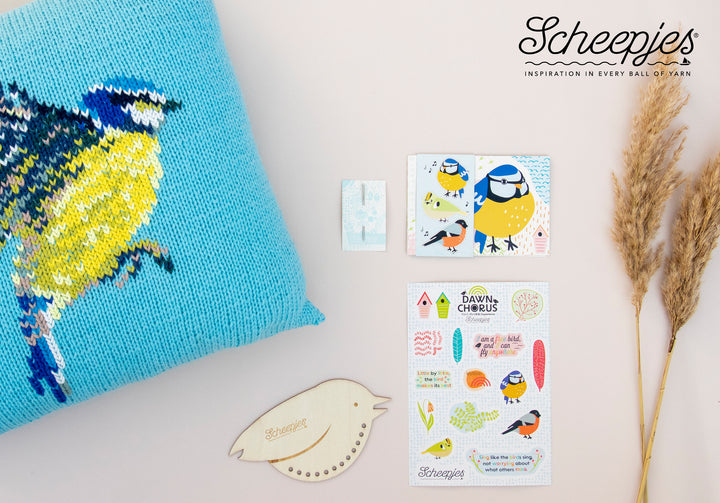 PREORDER Scheepjes CKAL Blue Tit Cushion Kit