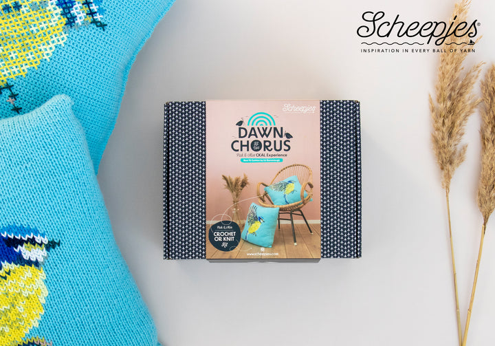 PREORDER Scheepjes CKAL Blue Tit Cushion Kit