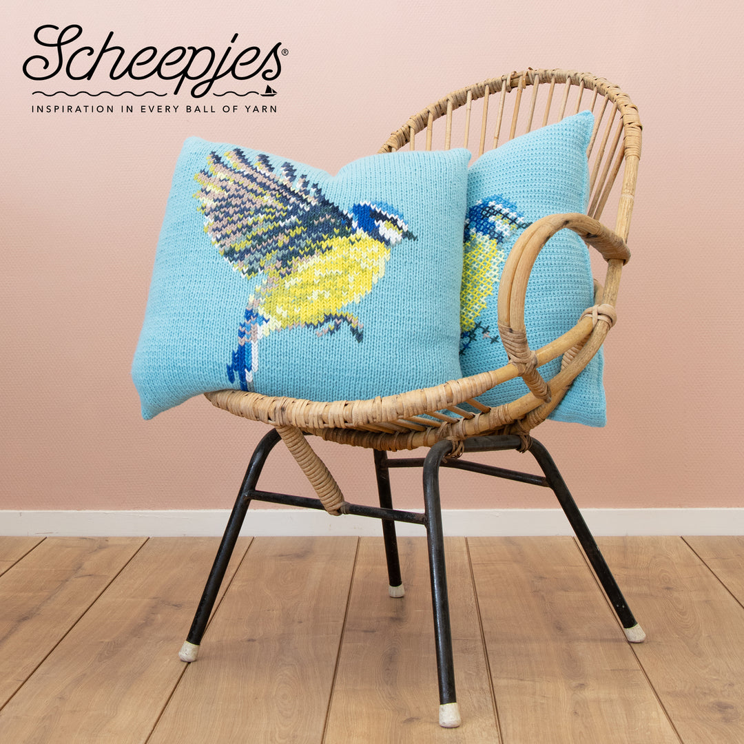 PREORDER Scheepjes CKAL Blue Tit Cushion Kit