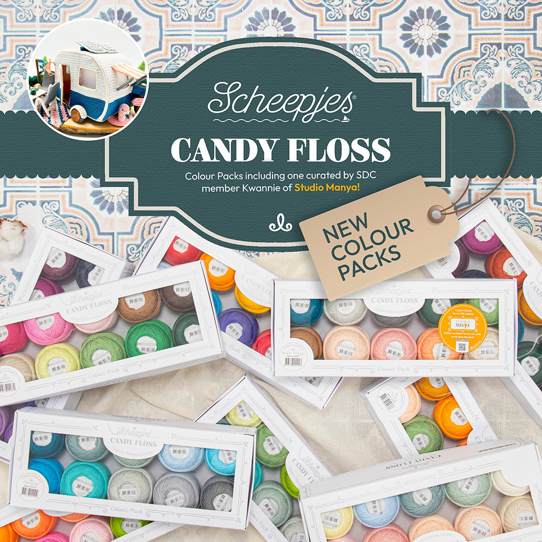 Scheepjes Candy Floss Colour Packs - NEW Colourways