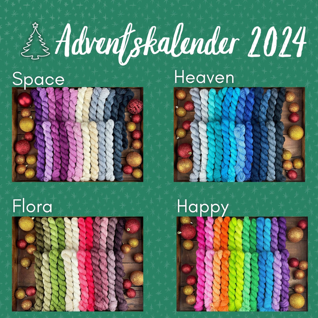 AVAILABLE NOW  The Ultimate Advent Calendar 2024 LIMITED EDITION - CREATIVO Hand Dyed Yarn