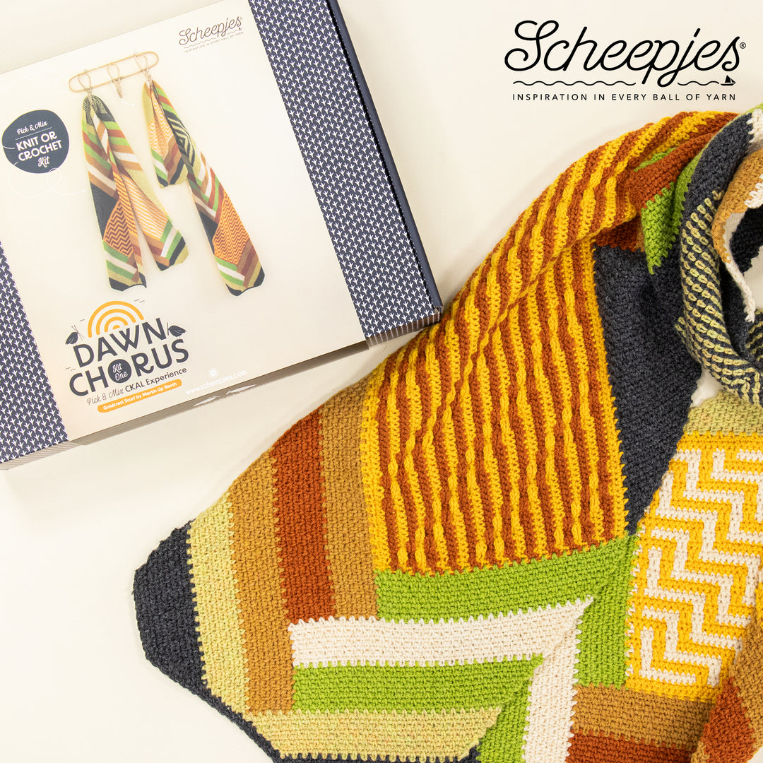 PREORDER Scheepjes CKAL Goldcrest Scarf