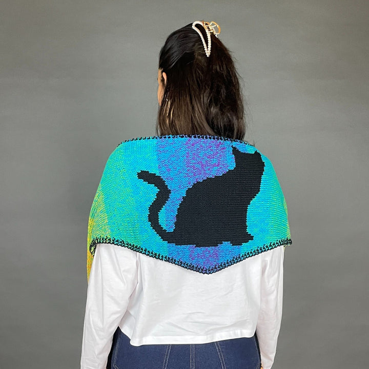 NEW!! Lola Double Face Cat Scarf 8ply - PREORDER