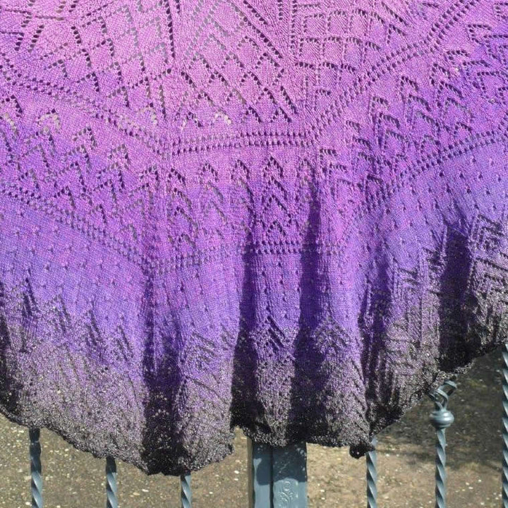 PREORDER Lola Knitting Shawl - Bredica 4ply