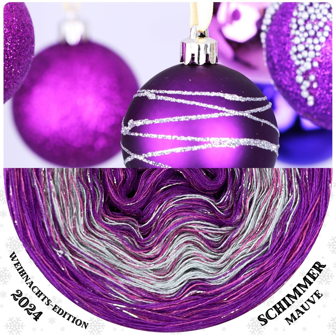 Lola Christmas 2024/25 SHIMMER COLLECTION - MAUVE - LAST ONES