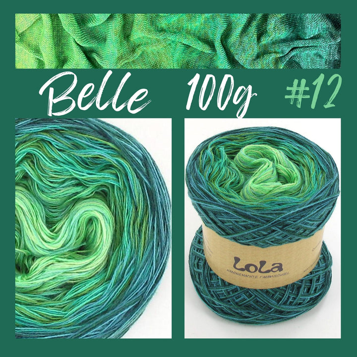 Crochet set including PDF crochet instructions LoLa 4ply Belle Loop