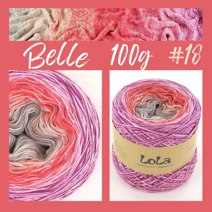 Crochet set including PDF crochet instructions LoLa 4ply Belle Loop