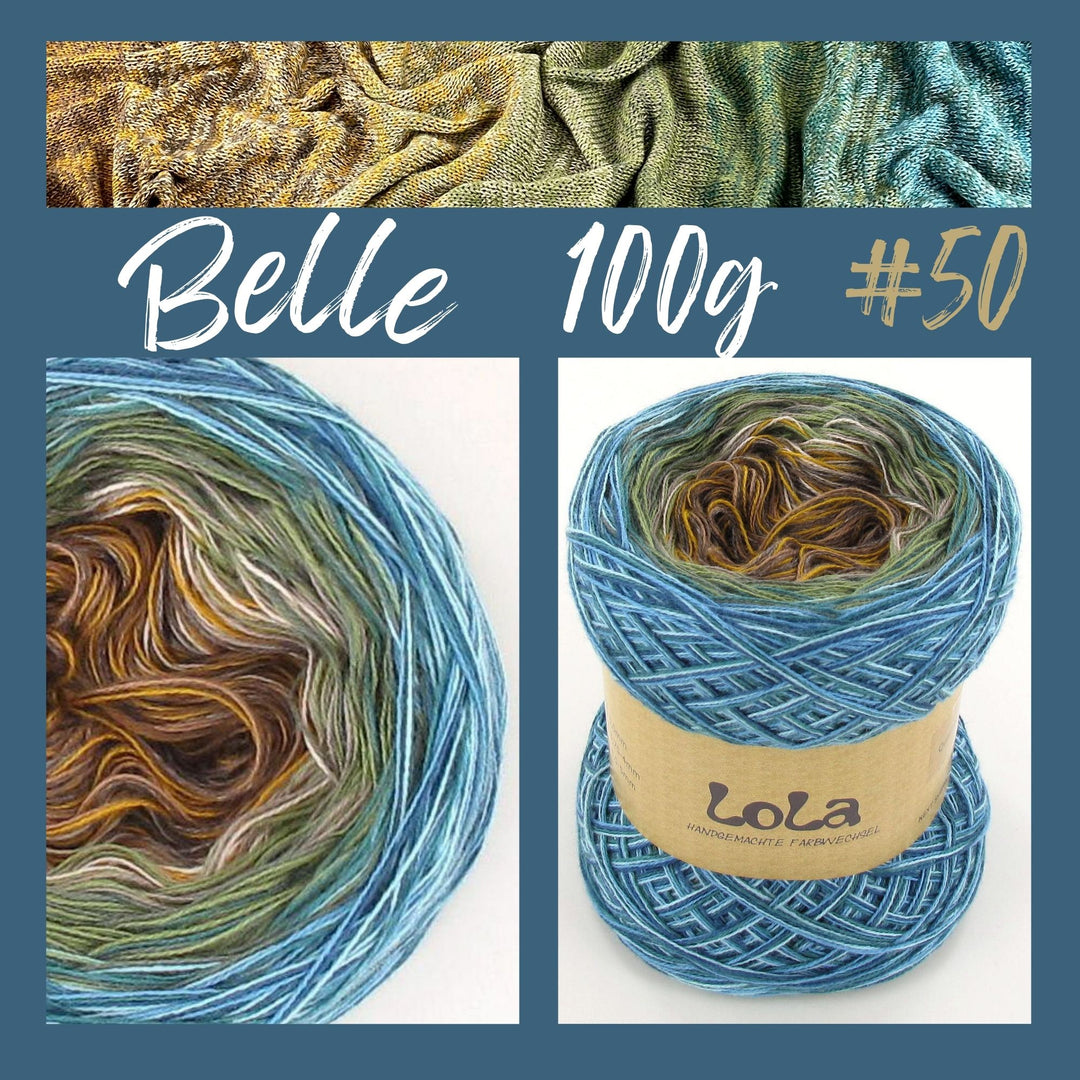 Crochet set including PDF crochet instructions LoLa 4ply Belle Loop