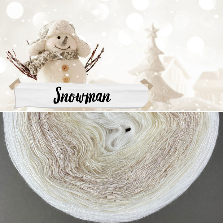 NEW!! PREORDER Lola Christmas 2024/25 Macarons GLITTER Snowman - LIMITED EDITION