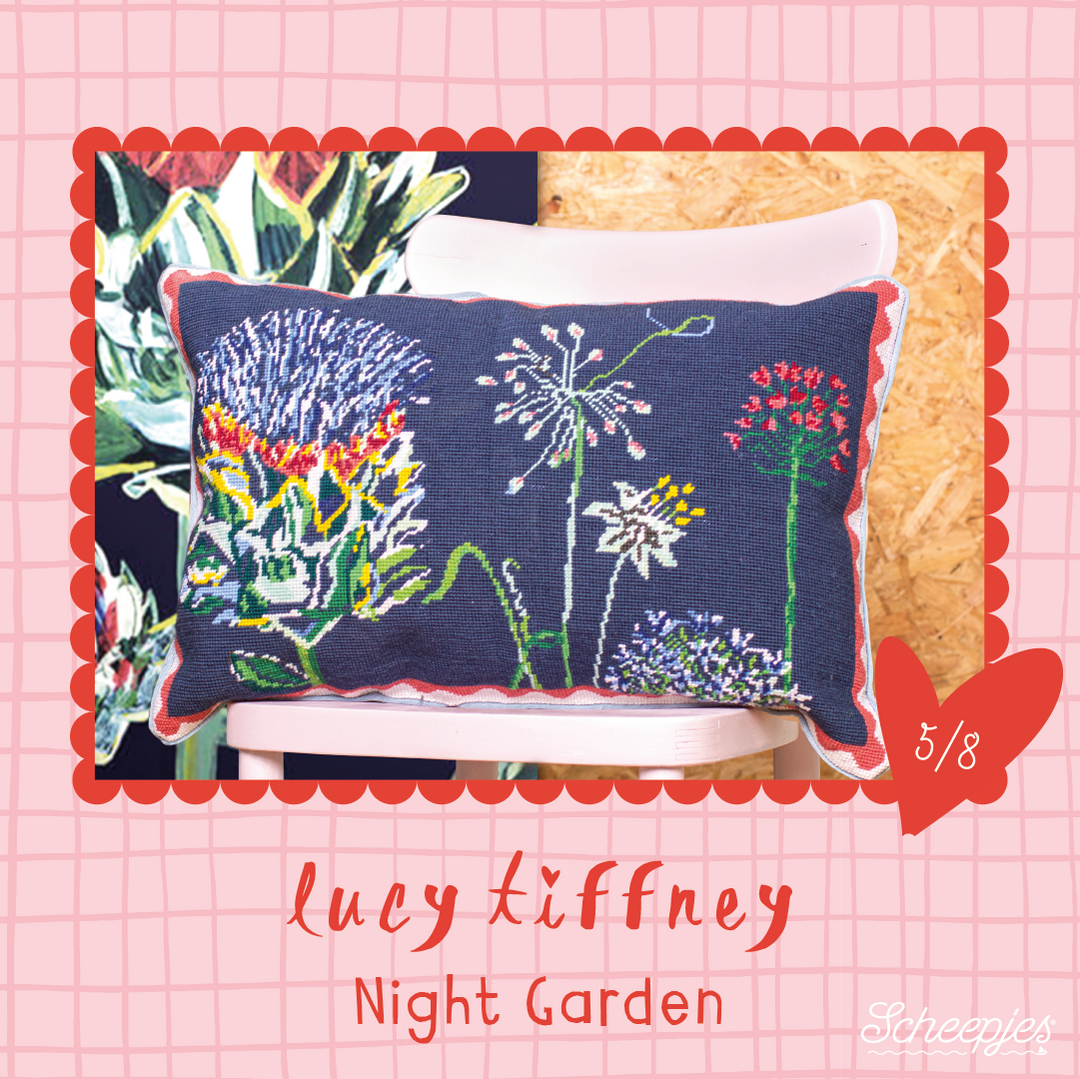 Scheepjes Lucy Tiffney Tapestry Kit - Night Garden