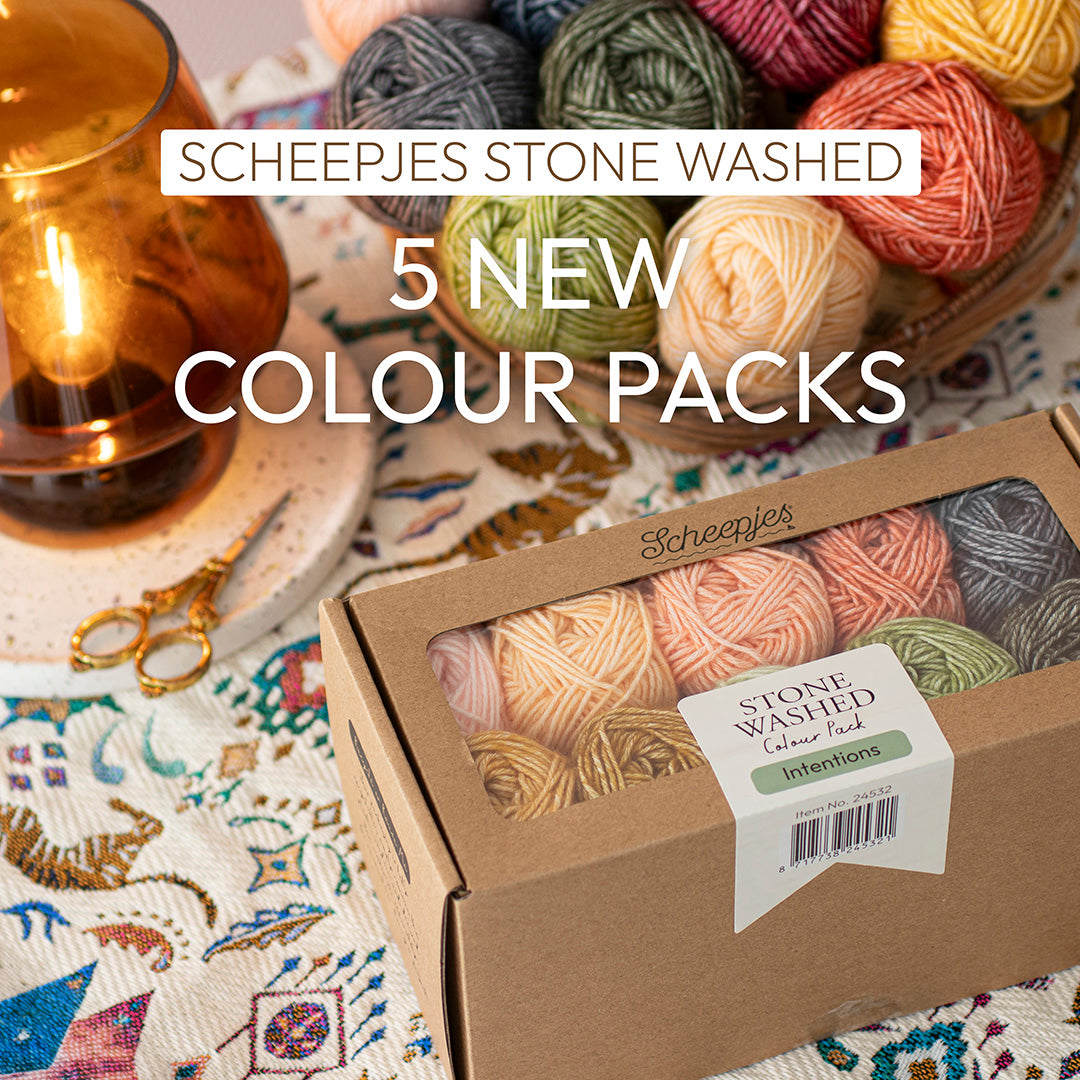 Scheepjes Stone Washed Colour Packs Mini 25gm Balls