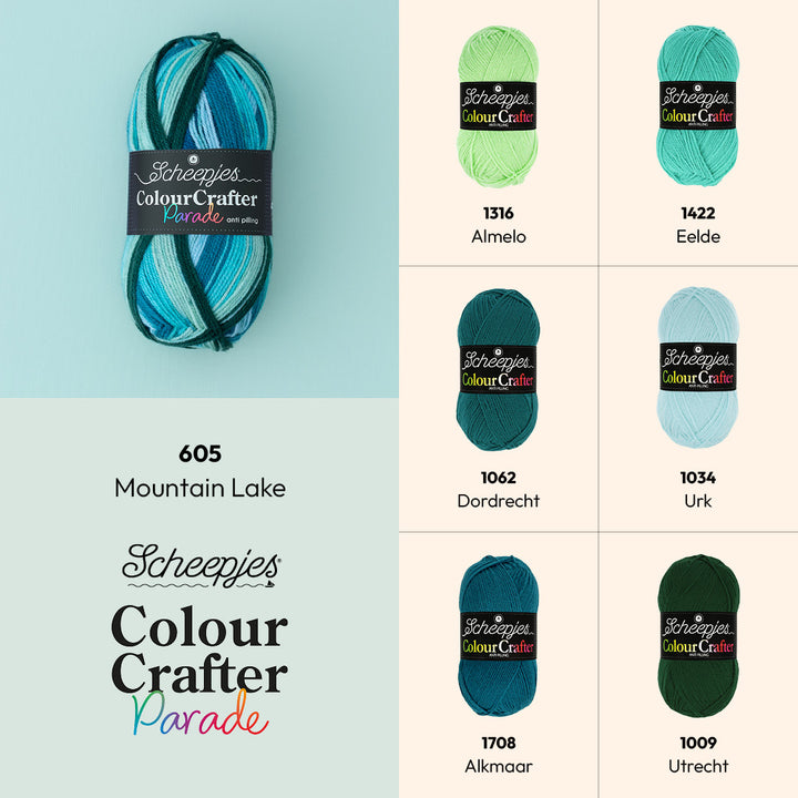 Scheepjes Colour Crafter Parade 605 Mountain Lake