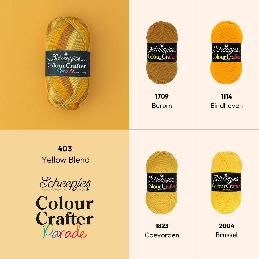 Scheepjes Colour Crafter Parade 403 Yellow Blend