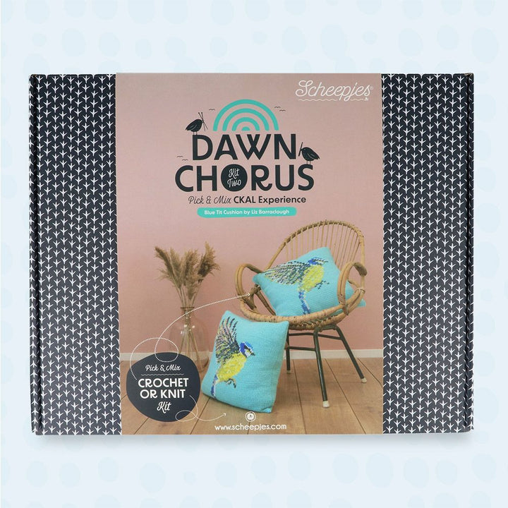 PREORDER Scheepjes CKAL Blue Tit Cushion Kit