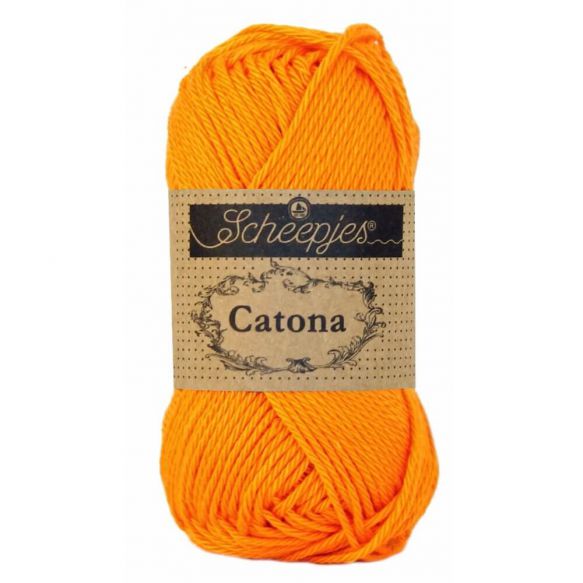 Scheepjes Catona 25gm - 281 Tangerine