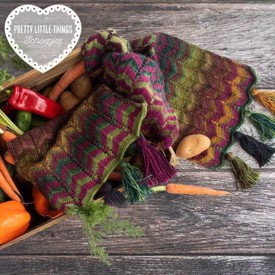 Harvest Scarf Yarn Pack by Marjan Gouda