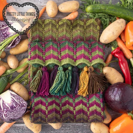 Harvest Scarf Yarn Pack by Marjan Gouda